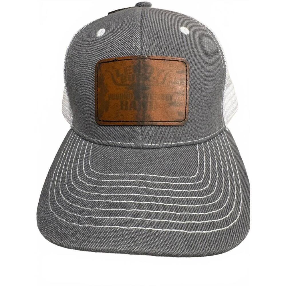 LEROY BURKS BAND BASEBALL HAT‎ CAP GRAY TRUCKER SNAP BACK